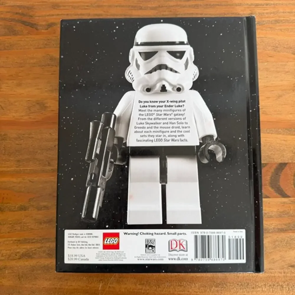Lego Star Wars Character Encyclopedia with Han Solo Mini Figure
